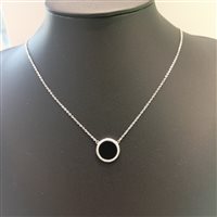 Collana Vidali Gioielli Donna in Argento Onice COAR-52-34 - COAR-52-34